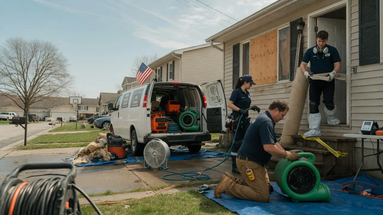 Water Damage Restoration in Bridgeport, NE near me
